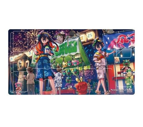 Amazon.co.jp: ポケモンカードゲーム ラバープレイマット ゼイユ